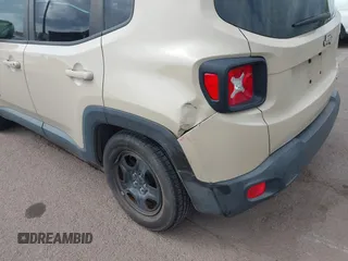2016 Jeep Renegade Sport with VIN ZACCJAAT6GPE32301, listed as a IAAI auction lot 41627373 with 88,362 mi miles and . Bid and sale history available at DreamBid. Image 6.