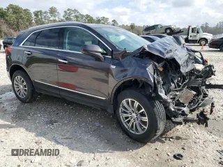 2019 Cadillac XT5 Luxury FWD with VIN 1GYKNCRS4KZ124331, listed as a Copart auction lot 44056455 with 66,449 mi miles and Salvage Title. Bid and sale history available at DreamBid. Image 4.
