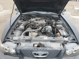 2002 Ford Mustang Standard with VIN 1FAFP40452F142303, listed as a IAAI auction lot 41557652 with 1 mi miles. Bid and sale history available at carsss.com. Image 10.