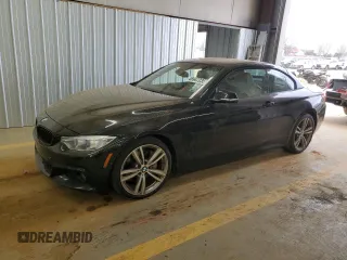 2015 BMW 4 Series 435i with VIN WBA3T3C57FP939737, listed as a Copart auction lot 48947235 with 143,511 mi miles and Clean Title. Bid and sale history available at carsss.com. Image 1.