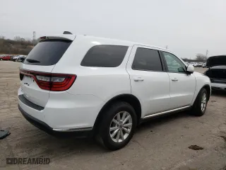 2020 Dodge Durango Pursuit with VIN 1C4SDJFT9LC430424, listed as a Copart auction lot 53405655 with 98,267 mi miles and Clean Title. Bid and sale history available at carsss.com. Image 3.