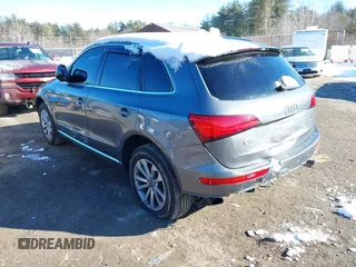 2014 Audi Q5 Premium z VIN WA1CFAFP9EA004081, wystawiony jako IAAI lot #41429686 z przebiegiem 110 490 mil mil oraz . Historia ofert i sprzedaży dostępna na DreamBid. Obrazek 3.