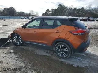 2018 Nissan Kicks SR with VIN 3N1CP5CUXJL538118, listed as a Copart auction lot 46094225 with 82,370 mi miles and Salvage Title. Bid and sale history available at carsss.com. Image 2.