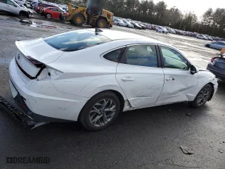 2022 Hyundai Sonata SEL with VIN KMHL64JAXNA218096, listed as a Copart auction lot 42692525 with 47,112 mi miles and Salvage Title. Bid and sale history available at carsss.com. Image 3.