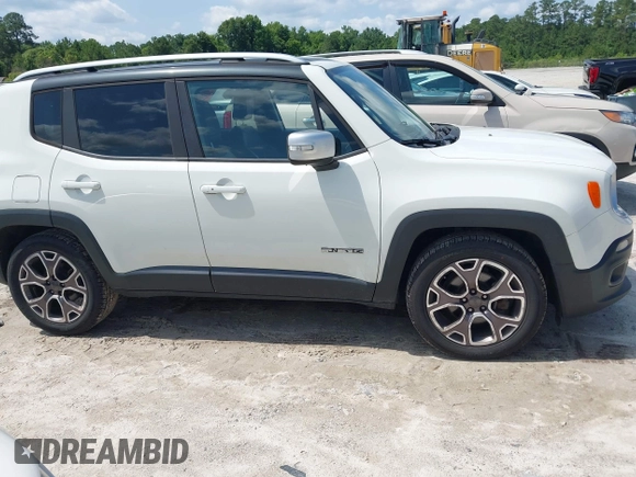 2016 Jeep Renegade Limited z VIN ZACCJADT5GPC65781, wystawiony jako IAAI lot #42424514 z przebiegiem 166 180 mil mil oraz . Historia ofert i sprzedaży dostępna na DreamBid. Obrazek 1.