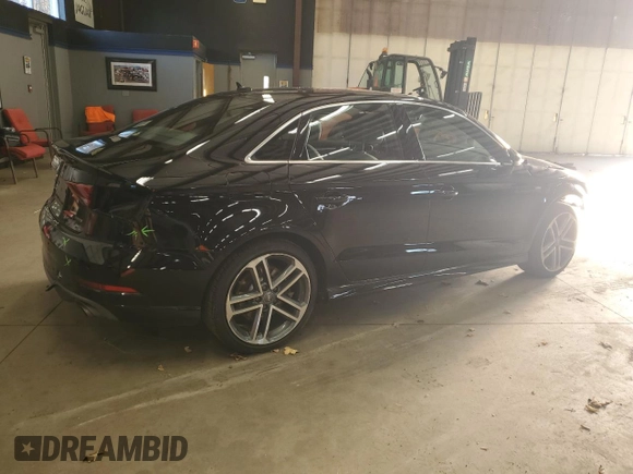 2019 Audi A3 Sedan Premium Plus with VIN WAUJEGFF4K1027500, listed as a Copart auction lot 74097633 with 42,936 mi miles. Bid and sale history available at carsss.com. Image 3.