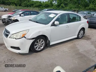 2011 Subaru Legacy Premium with VIN 4S3BMBC67B3249857, listed as a IAAI auction lot 42441235 with 185,693 mi miles and . Bid and sale history available at DreamBid. Image 2.