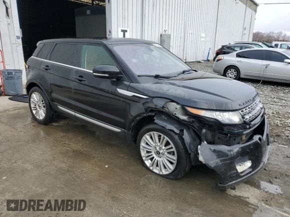 2013 Land Rover Range Rover Evoque Prestige Premium with VIN SALVV2BG1DH709534, listed as a Copart auction lot 49584415 with 124,245 mi miles and Salvage Title. Bid and sale history available at carsss.com. Image 4.