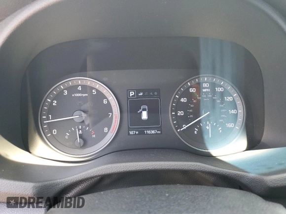 2017 Hyundai Tucson Sport with VIN KM8J33A21HU482667, listed as a Copart auction lot 64384045 with 116,367 mi miles and Clean title. Bid and sale history available at DreamBid. Image 9.