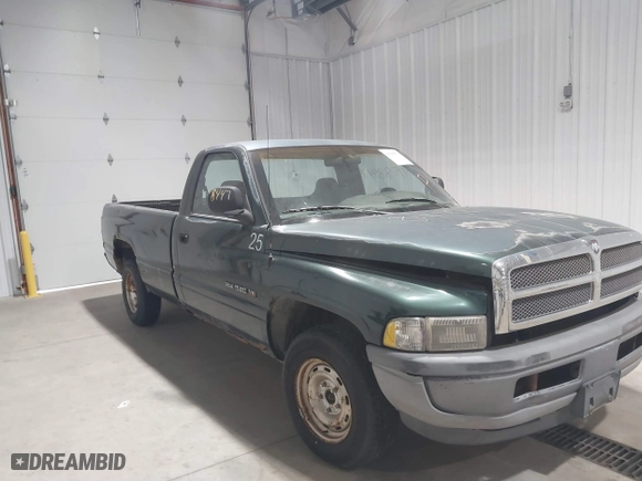 2000 Dodge Ram 1500 Work Special with VIN 1B7HC16XXYS595802, listed as a IAAI auction lot 41389779 with 88,323 mi miles. Bid and sale history available at carsss.com. Image 1.