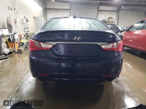 2012 Hyundai Sonata SE with VIN 5NPEC4AB1CH425688, listed as a Copart auction lot 48130535 with 235,099 mi miles and Salvage Title. Bid and sale history available at carsss.com. Image 6.