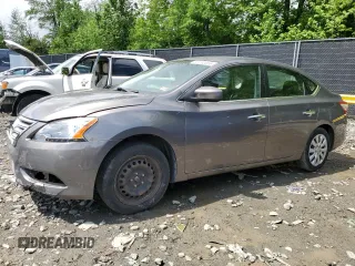 2015 Nissan Sentra SR with VIN 3N1AB7AP2FY376591, listed as a Copart auction lot 55792055 with 115,960 mi miles and Clean Title. Bid and sale history available at DreamBid. Image 1.