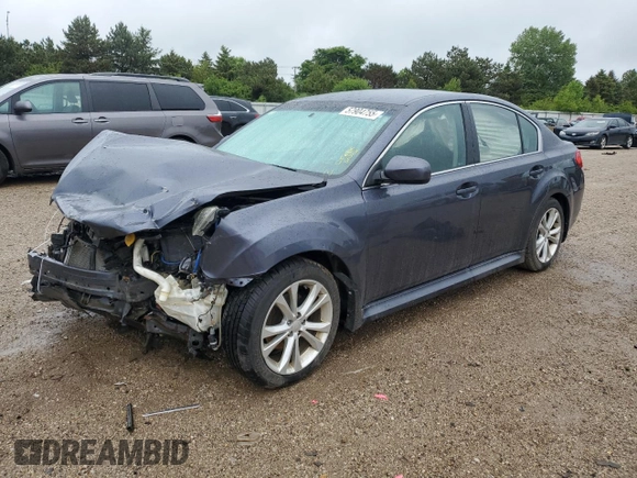 2014 Subaru Legacy Premium z VIN 4S3BMCC68E3005466, wystawiony jako Copart lot #57904755 z przebiegiem 135 393 mil mil oraz Szkoda całkowita • Salvage title. Historia ofert i sprzedaży dostępna na DreamBid. Obrazek 1.