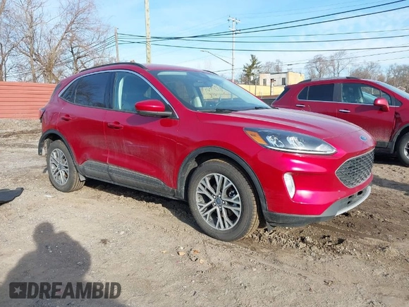 2021 Ford Escape SEL with VIN 1FMCU9H97MUA17834, listed as a IAAI auction lot 41754431 with 47,726 mi miles and . Bid and sale history available at DreamBid. Image 1.
