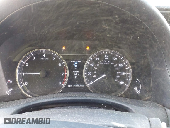 2014 Lexus GS 350 with VIN JTHBE1BL1E5040927, listed as a IAAI auction lot 41419078 with 143,783 mi miles. Bid and sale history available at carsss.com. Image 7.