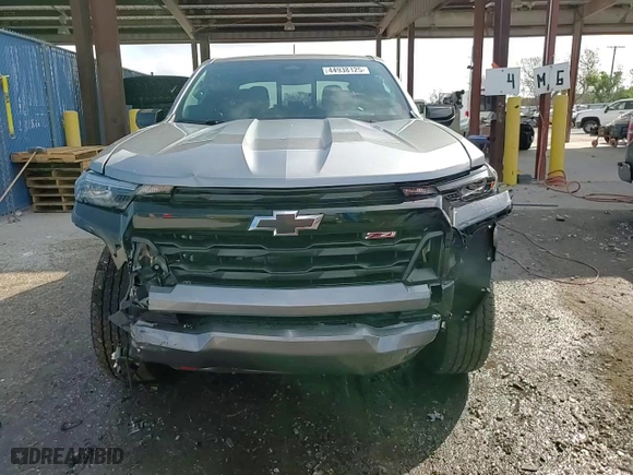 2023 Chevrolet Colorado 4WD Z71 with VIN 1GCPTDEK7P1173705, listed as a Copart auction lot 44938125 with 16,984 mi miles and Salvage Title. Bid and sale history available at carsss.com. Image 14.