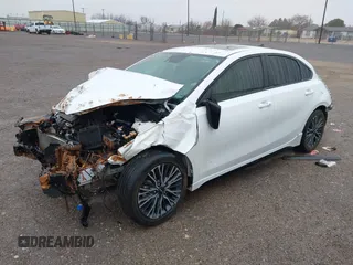 2023 Kia Forte GT-Line with VIN 3KPF54AD7PE561530, listed as a IAAI auction lot 41395091 with 15,515 mi miles. Bid and sale history available at carsss.com. Image 16.