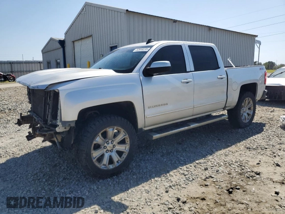 2018 Chevrolet Silverado 1500 LT with VIN 3GCUKREC6JG167804, listed as a Copart auction lot 52859235 with 124,822 mi miles and Salvage Title. Bid and sale history available at DreamBid. Image 1.