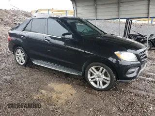 2014 Mercedes-Benz M 350 with VIN 4JGDA5JB2EA313401, listed as a Copart auction lot 58423635 with 122,011 mi miles and Salvage title. Bid and sale history available at DreamBid. Image 4.