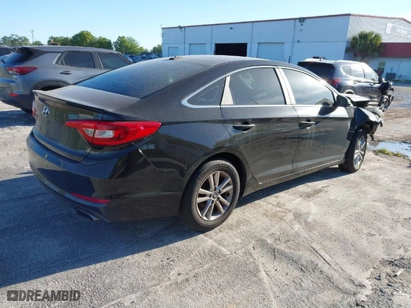2016 Hyundai Sonata 2.4L SE with VIN 5NPE24AF4GH340064, listed as a IAAI auction lot 41853643 with 1 mi miles. Bid and sale history available at carsss.com. Image 4.