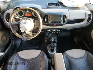 2014 FIAT 500L Lounge with VIN ZFBCFACH9EZ006050, listed as a Copart auction lot 83713724 with 144,849 mi miles and Salvage Title. Bid and sale history available at carsss.com. Image 8.