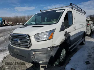 2017 Ford Transit with VIN 1FTYR1ZM8HKB29561, listed as a Copart auction lot 86120204 with Not Provided miles and Salvage Title. Bid and sale history available at carsss.com. Image 1.