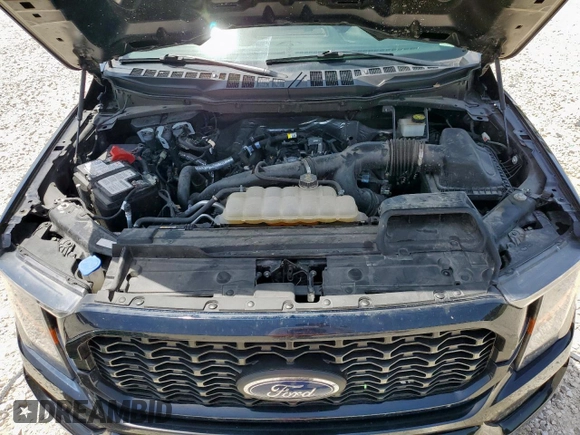 2023 Ford F-150 XL with VIN 1FTEW1CP8PKF56672, listed as a Copart auction lot 56911865 with 34,124 mi miles and Non repairable. Bid and sale history available at DreamBid. Image 11.