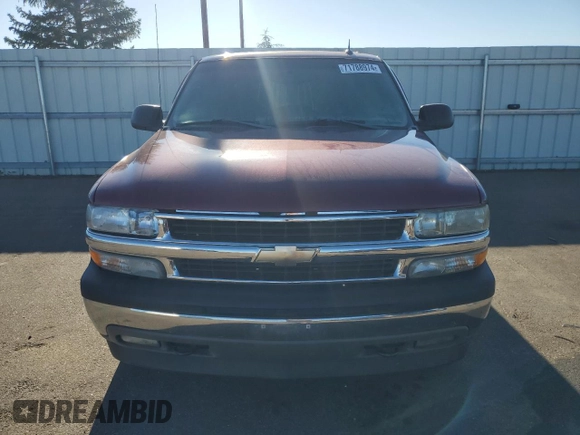 2005 Chevrolet Suburban LS with VIN 3GNFK16Z25G202509, listed as a Copart auction lot 71788974 with 156,469 mi miles and Salvage Title. Bid and sale history available at carsss.com. Image 5.