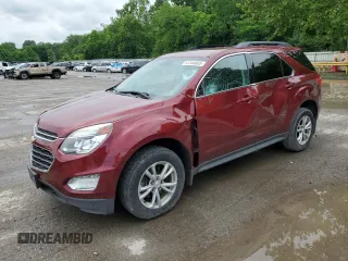 2016 Chevrolet Equinox LT z VIN 2GNFLFE39G6341378, wystawiony jako Copart lot #61344665 z przebiegiem 98 801 mil mil oraz Szkoda całkowita • Salvage title. Historia ofert i sprzedaży dostępna na DreamBid. Obrazek 1.