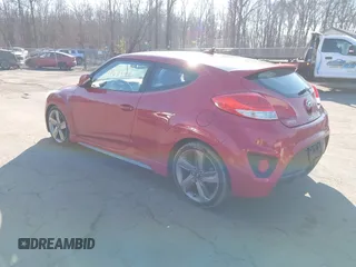 2013 Hyundai Veloster Turbo with VIN KMHTC6AE3DU135145, listed as a IAAI auction lot 41767388 with 162,234 mi miles and . Bid and sale history available at DreamBid. Image 3.