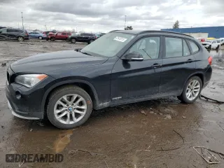 2015 BMW X1 xDrive28i with VIN WBAVL1C59FVY36537, listed as a Copart auction lot 47545915 with 96,001 mi miles and Clean Title. Bid and sale history available at carsss.com. Image 1.
