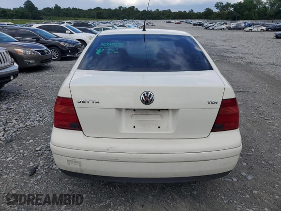 2003 Volkswagen Jetta GLS with VIN 3VWSP69M23M072619, listed as a Copart auction lot 59560205 with 345,583 mi miles and Salvage title. Bid and sale history available at DreamBid. Image 6.