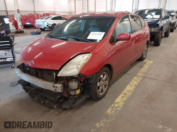 2008 Toyota Prius with VIN JTDKB20U883360323, listed as a IAAI auction lot 41357695 with 24,182 mi miles. Bid and sale history available at carsss.com. Image 6.
