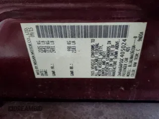 2016 Nissan Maxima Platinum с VIN 1N4AA6AP1GC405024, выставлен на аукционе Copart как лот 56523215 с пробегом 98 292 миль миль и Списание • Salvage title. История ставок и продаж доступна на DreamBid. Изображение 12.
