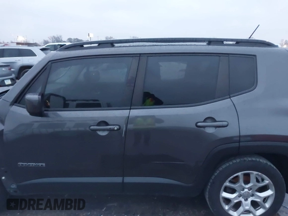 2017 Jeep Renegade Latitude with VIN ZACCJABB8HPF94423, listed as a IAAI auction lot 41272052 with 124,239 mi miles and . Bid and sale history available at DreamBid. Image 14.