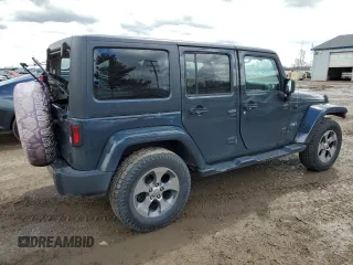 2016 Jeep Wrangler Unlimited Sahara with VIN 1C4BJWEG9GL207218, listed as a Copart auction lot 53645295 with 158,878 mi miles and Non repairable. Bid and sale history available at DreamBid. Image 3.