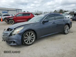2012 Infiniti G37 x with VIN JN1CV6AR2CM974013, listed as a Copart auction lot 48787225 with 116,371 mi miles and Salvage Title. Bid and sale history available at carsss.com. Image 1.