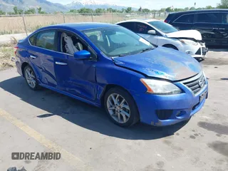 2014 Nissan Sentra SR z VIN 3N1AB7AP2EY333125, wystawiony jako IAAI lot #42226916 z przebiegiem 140 569 mil mil oraz . Historia ofert i sprzedaży dostępna na DreamBid. Obrazek 1.