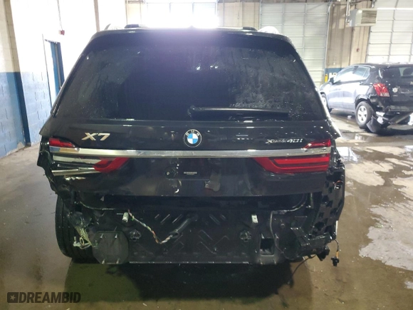 2019 BMW X7 xDrive40i with VIN 5UXCW2C59KL085810, listed as a Copart auction lot 88975505 with 113,891 mi miles and Clean Title. Bid and sale history available at carsss.com. Image 6.