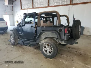 2007 Jeep Wrangler X z VIN 1J4FA24127L193177, wystawiony jako Copart lot #58383395 z przebiegiem Nie podano mil oraz Szkoda całkowita • Salvage title. Historia ofert i sprzedaży dostępna na DreamBid. Obrazek 2.