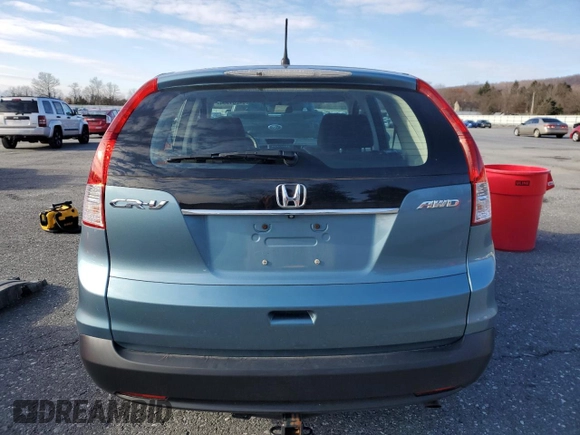 2014 Honda CR-V LX with VIN 2HKRM4H34EH633127, listed as a Copart auction lot 84231954 with 127,518 mi miles and Salvage Title. Bid and sale history available at carsss.com. Image 6.