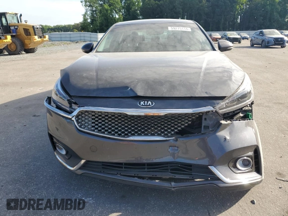 2017 Kia Cadenza Premium z VIN KNALC4J19H5080624, wystawiony jako Copart lot #59275114 z przebiegiem 60 687 mil mil oraz Szkody całkowita. Historia ofert i sprzedaży dostępna na DreamBid. Obrazek 5.