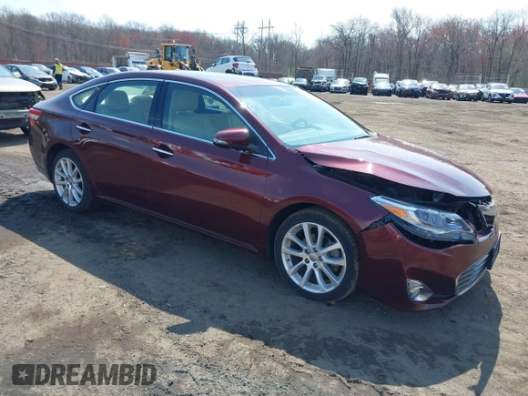 2014 Toyota Avalon Limited with VIN 4T1BK1EB1EU134577, listed as a IAAI auction lot 41994918 with 74,570 mi miles. Bid and sale history available at carsss.com. Image 1.