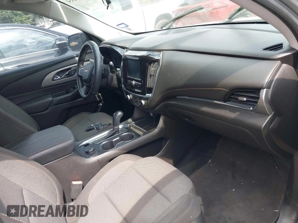 2018 Chevrolet Traverse LS with VIN 1GNERFKW8JJ172506, listed as a IAAI auction lot 42164354 with Not provided miles and . Bid and sale history available at DreamBid. Image 5.