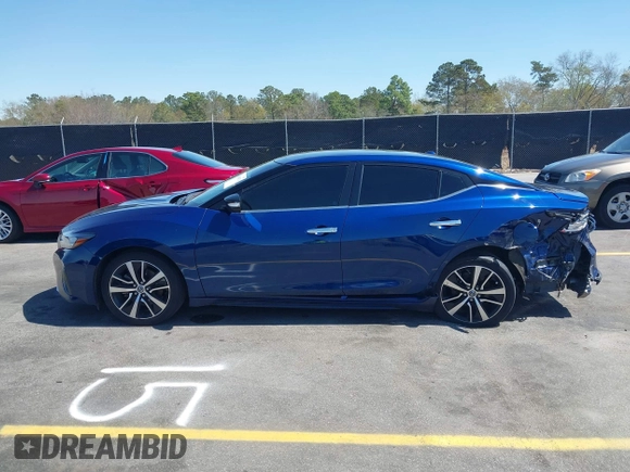 2021 Nissan Maxima SV with VIN 1N4AA6CV7MC507693, listed as a IAAI auction lot 41849176 with 107,951 mi miles and . Bid and sale history available at DreamBid. Image 14.