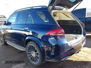 2022 Mercedes-Benz GLE 350 with VIN 4JGFB4KB2NA628214, listed as a IAAI auction lot 41719863 with 47,356 mi miles and . Bid and sale history available at DreamBid. Image 3.