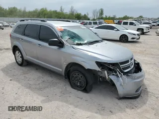 2016 Dodge Journey American Value with VIN 3C4PDCAB8GT234923, listed as a Copart auction lot 53104855 with 115,320 mi miles and Clean Title. Bid and sale history available at DreamBid. Image 4.