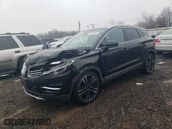 2018 Lincoln MKC Reserve with VIN 5LMTJ3DH4JUL21084, listed as a Copart auction lot 45354545 with 57,108 mi miles and Salvage Title. Bid and sale history available at DreamBid. Image 1.
