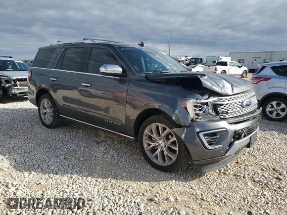 2019 Ford Expedition Platinum with VIN 1FMJU1LT9KEA34962, listed as a Copart auction lot 81059904 with 136,142 mi miles and Salvage Title. Bid and sale history available at carsss.com. Image 4.