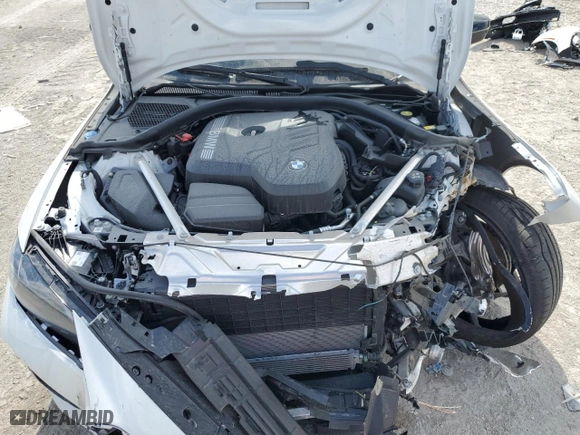 2025 BMW 4 Series 430i with VIN WBA33DB06SCS07578, listed as a Copart auction lot 43114995 with 5,169 mi miles and Salvage Title. Bid and sale history available at carsss.com. Image 12.